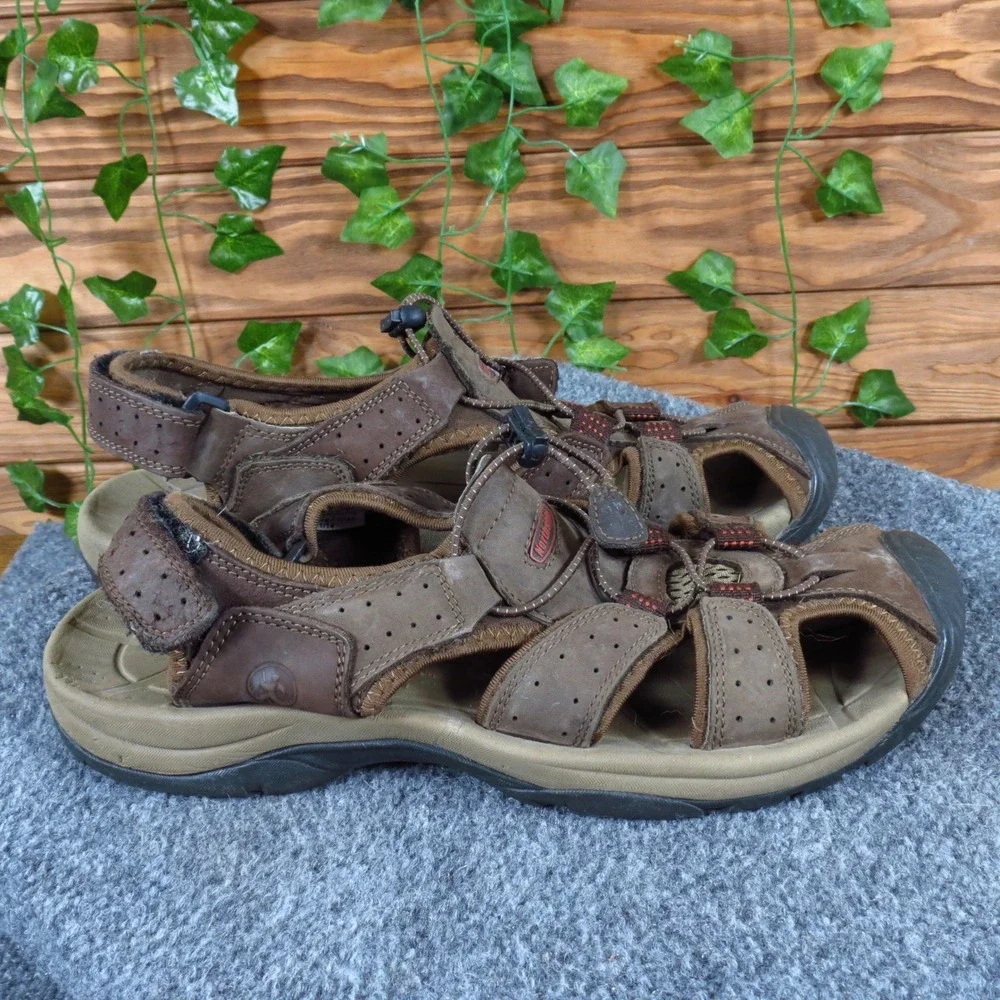 Northside‎ Trinidad Men Sandal Size 10 Hiking Trail Outdoor Brown Leather